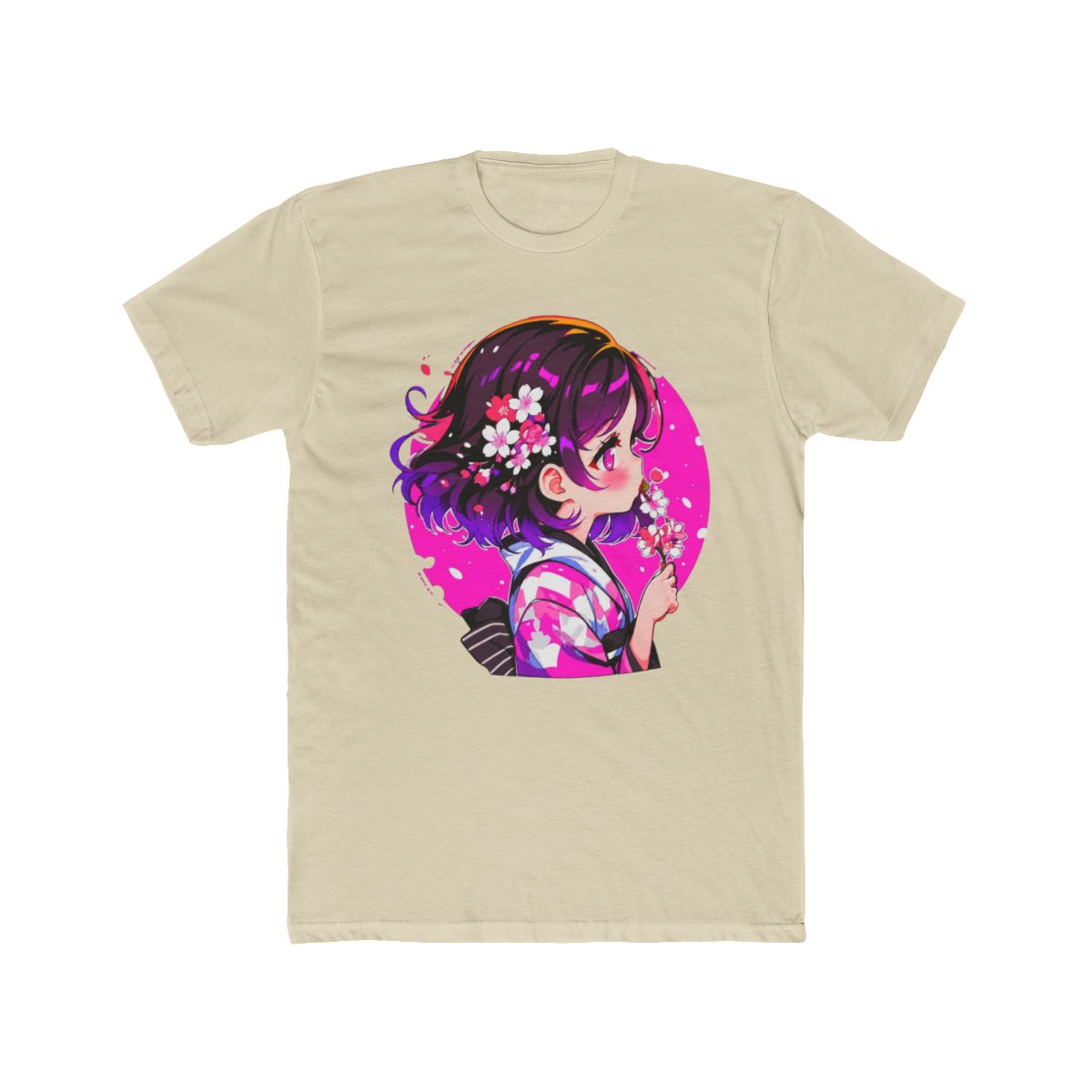 Kato Megumi Fan Art with Cherry T Shirt | Junichi Kato - alternate angle 4, merchandise