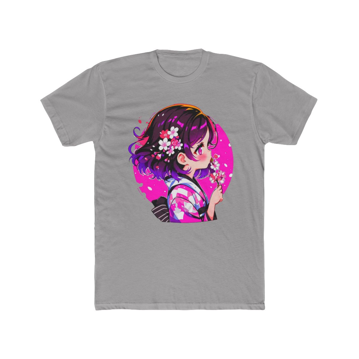 Kato Megumi Fan Art with Cherry T Shirt | Junichi Kato - alternate angle 2, merchandise